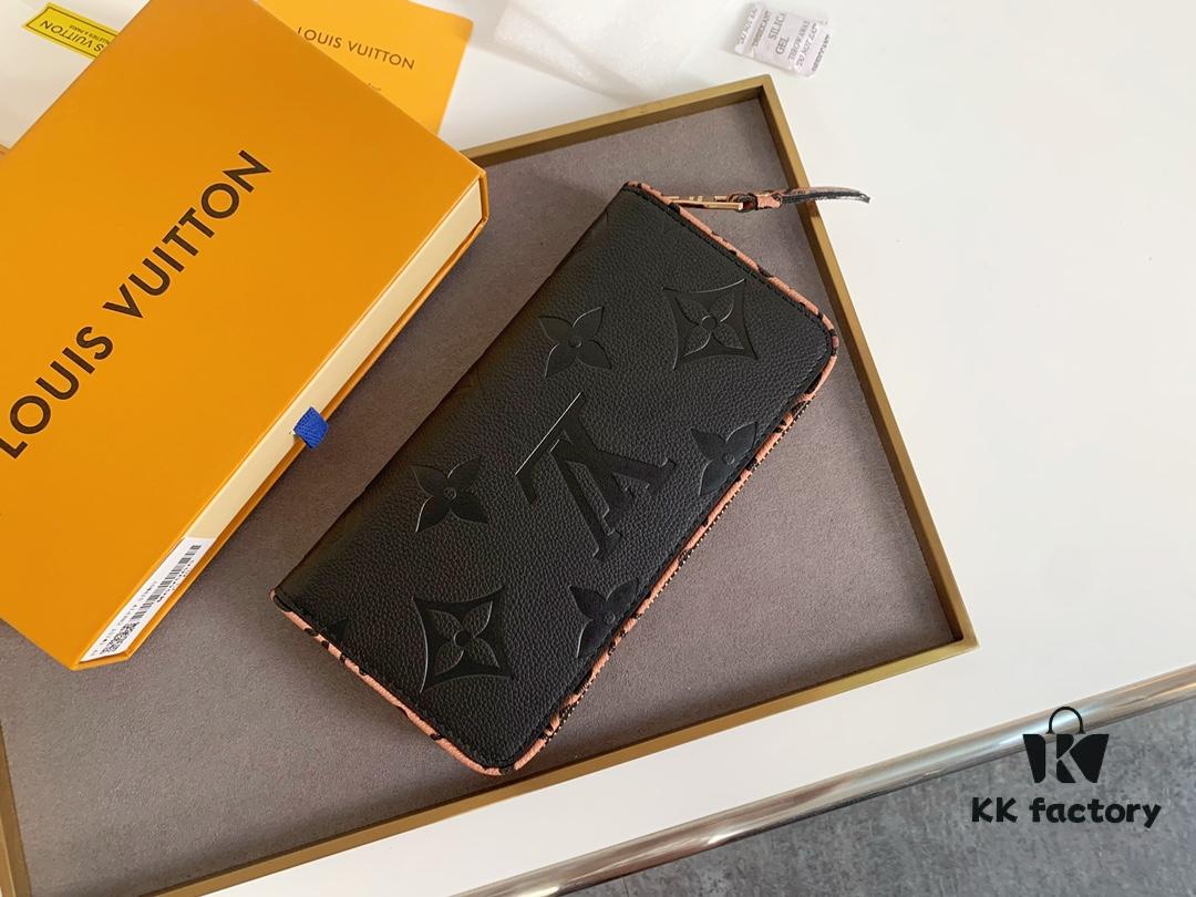 Zippy Lockme Wallet in Soft Calfskin