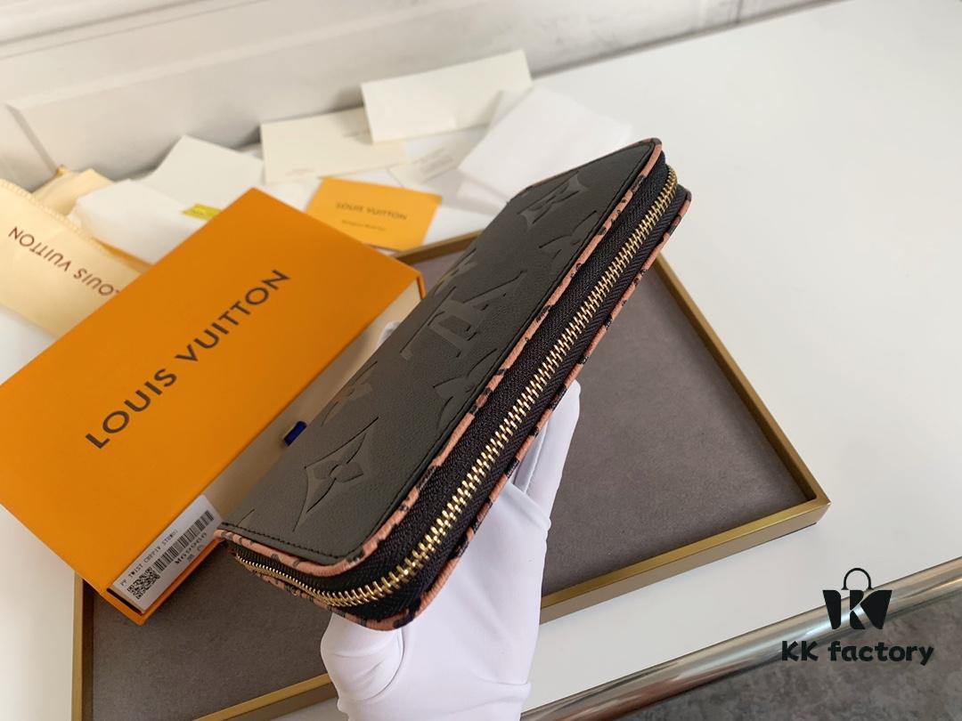 Zippy Lockme Wallet in Soft Calfskin