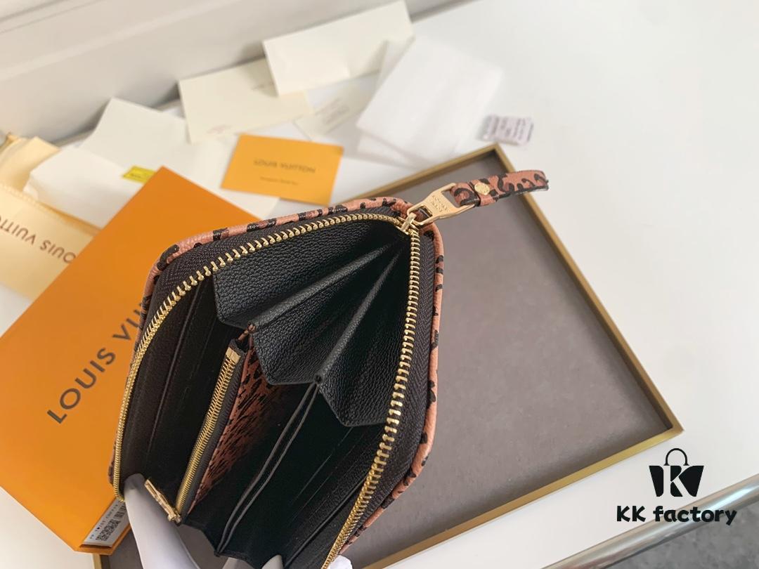 Zippy Lockme Wallet in Soft Calfskin