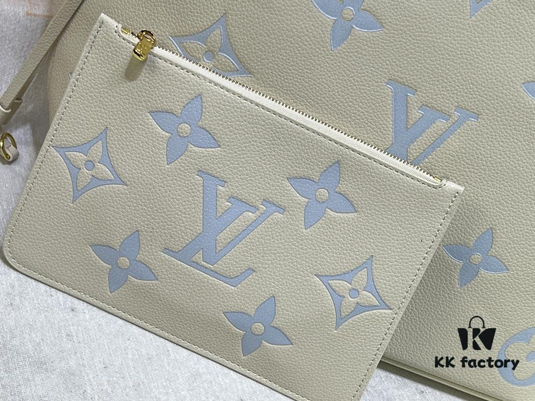 NEVERFULL Medium Tote Bag m45684 m45685 m40995 (Embossed) MM Handbag