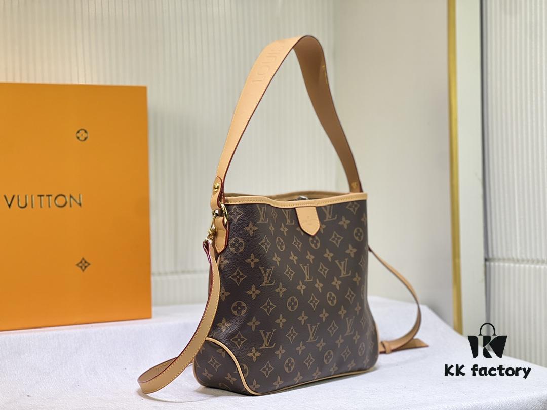 Upgraded La Pi Mini Version 🔥 Hottest Online LV Vintage Tote Bag M44945 Early Spring New Arrival Stylish Small Multi-match Shopping Tote