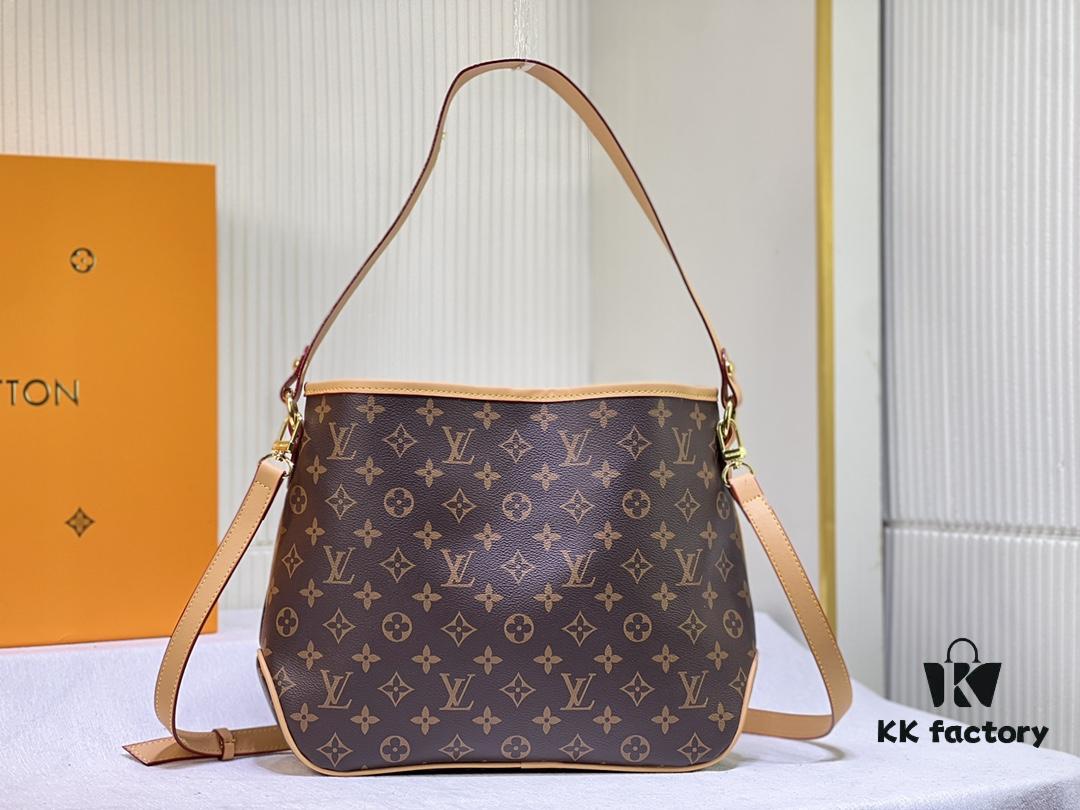 Upgraded La Pi Mini Version 🔥 Hottest Online LV Vintage Tote Bag M44945 Early Spring New Arrival Stylish Small Multi-match Shopping Tote