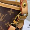 Upgraded La Pi Mini Version 🔥 Hottest Online LV Vintage Tote Bag M44945 Early Spring New Arrival Stylish Small Multi-match Shopping Tote