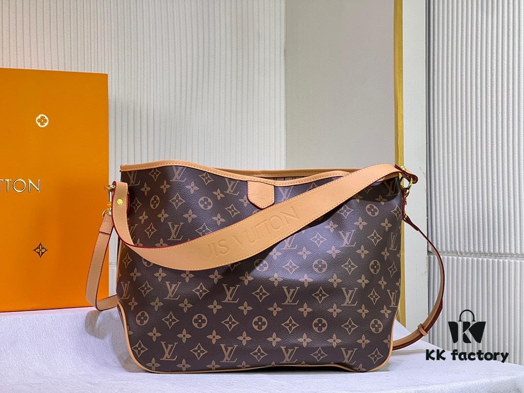 Upgraded Version Large LV Vintage Tote Bag M44945, Recently Popular Online Sensation, Early Spring New Arrival, Stylish and Versatile Shopping Tote