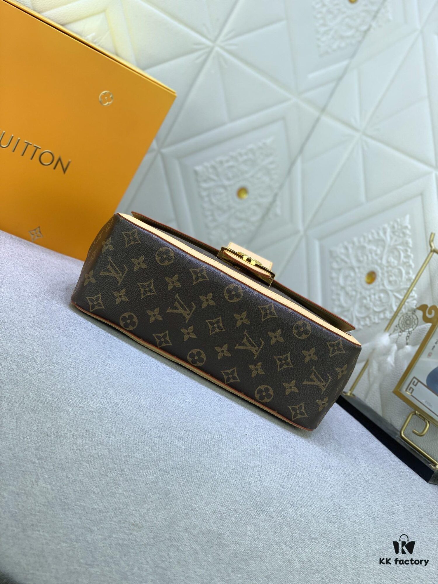 Upgraded Original M47149 Monogram Dauphine Soft Large Tote Bag