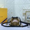 Upgraded Original M83227 White Color M82885 Mini Bucket Bag 'Shaomai' Series Online Only Handbag M82885 Yellow Flower (Shaomai Bag)