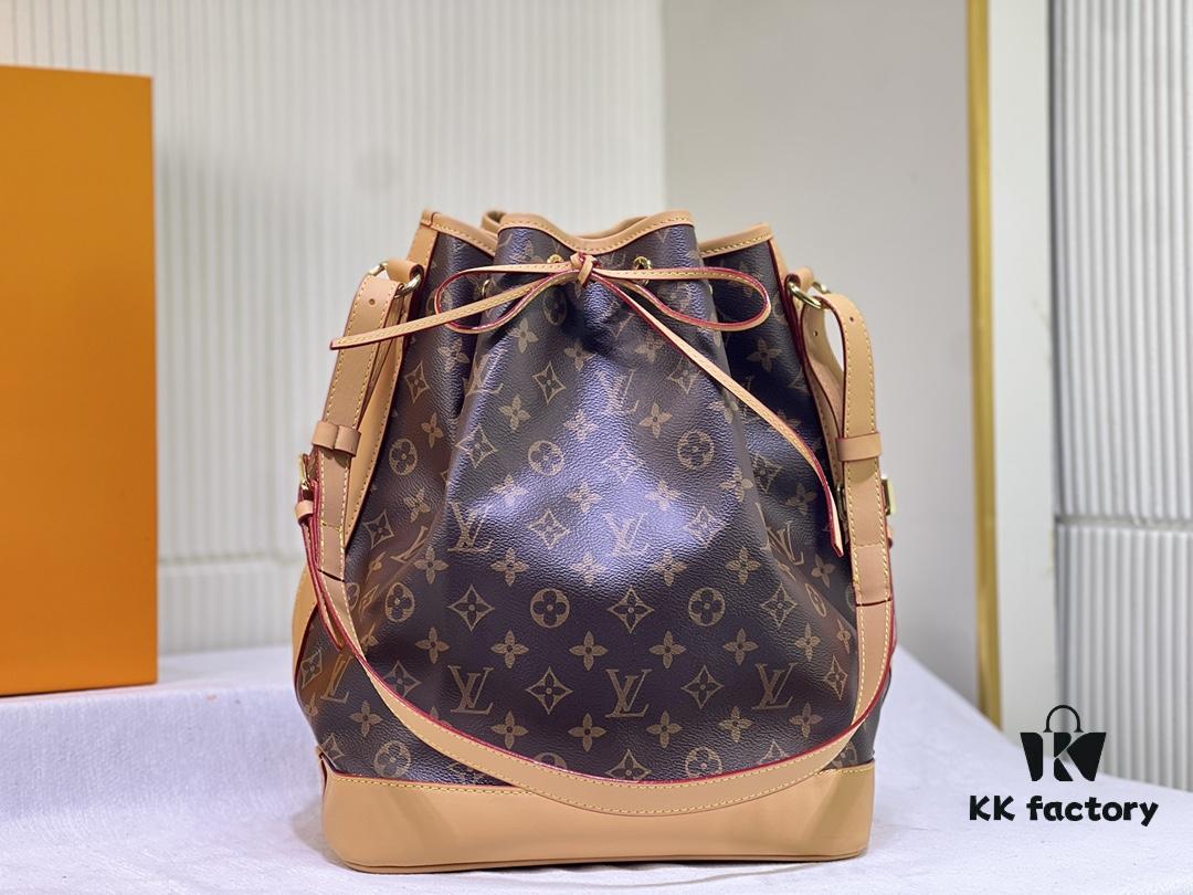 Vintage Large Bucket Bag ⬇️ M42224 M42225 LV Limited Edition Drawstring Bucket Bag, King of Cost Performance