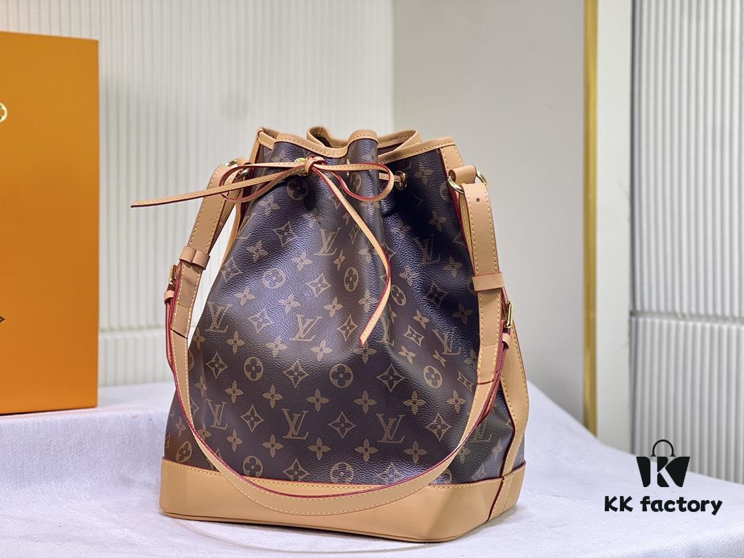 Vintage Large Bucket Bag ⬇️ M42224 M42225 LV Limited Edition Drawstring Bucket Bag, King of Cost Performance