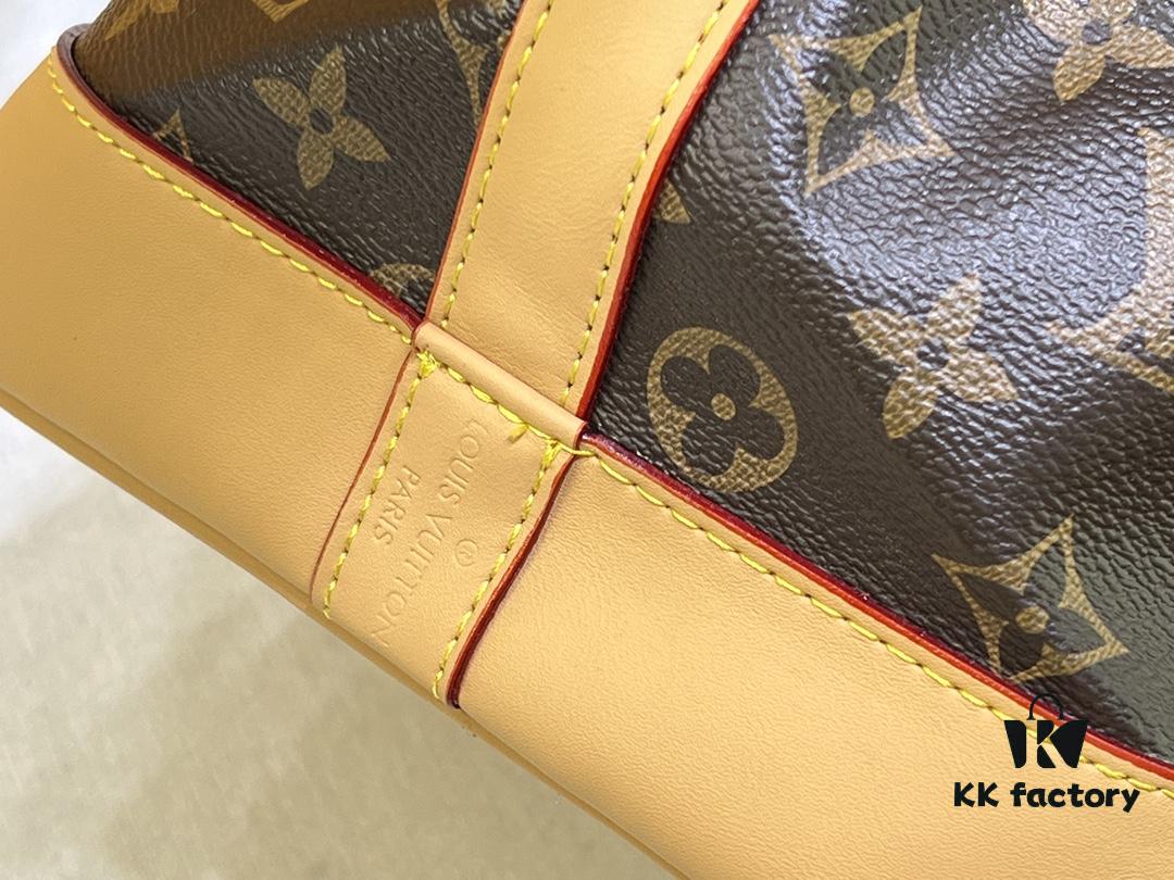 Vintage Large Bucket Bag ⬇️ M42224 M42225 LV Limited Edition Drawstring Bucket Bag, King of Cost Performance