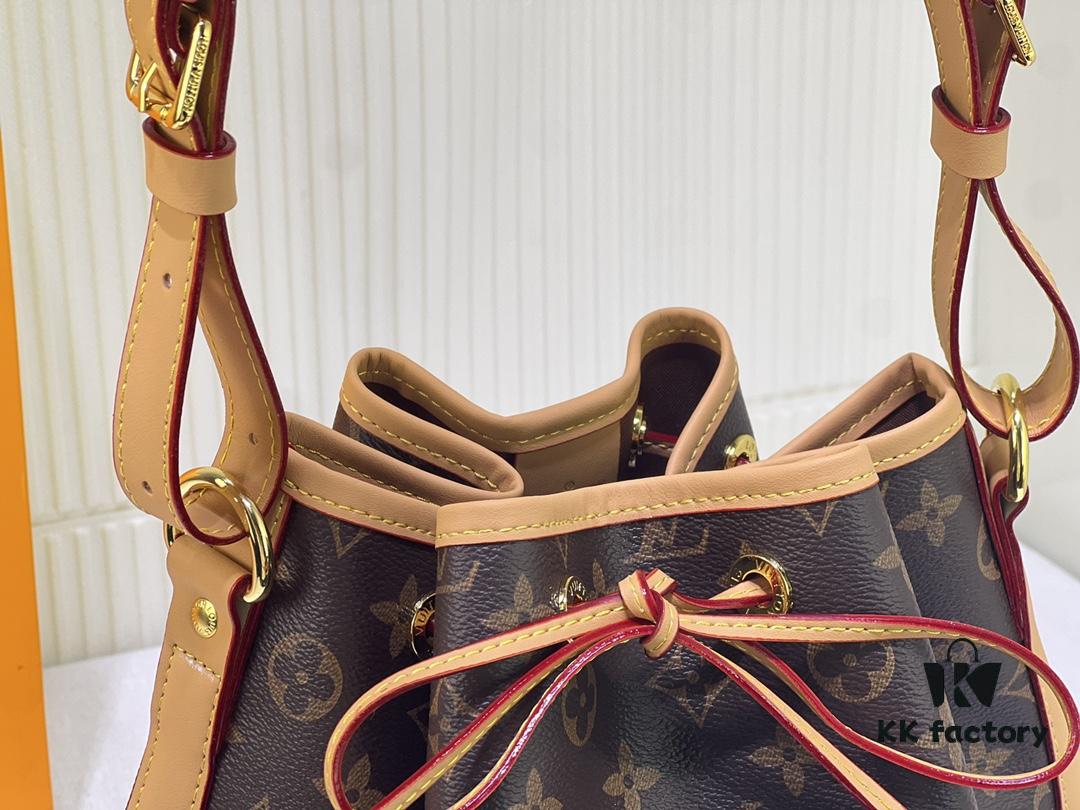 Vintage Large Bucket Bag ⬇️ M42224 M42225 LV Limited Edition Drawstring Bucket Bag, King of Cost Performance