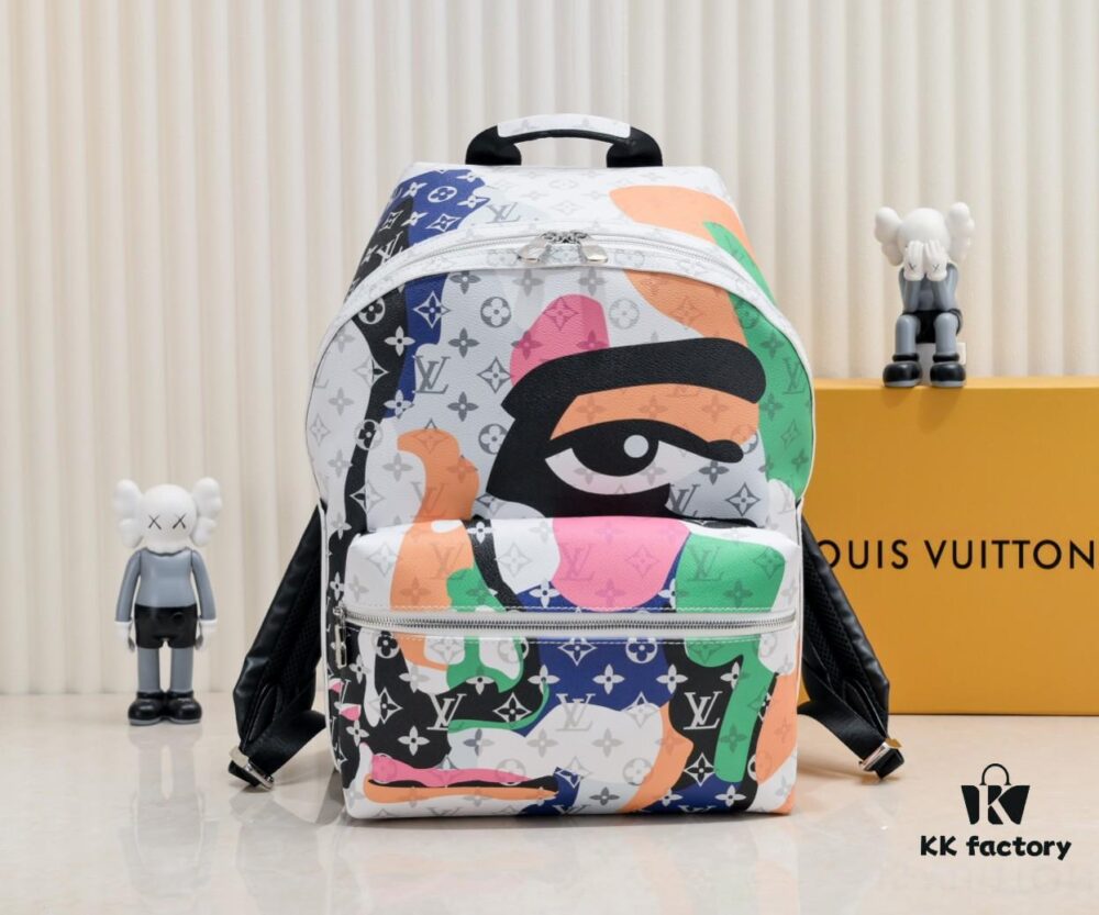 Exclusive Real Shot - Upgraded Version ‼️ M46680 LV Portrait Collection Discovery Small Backpack