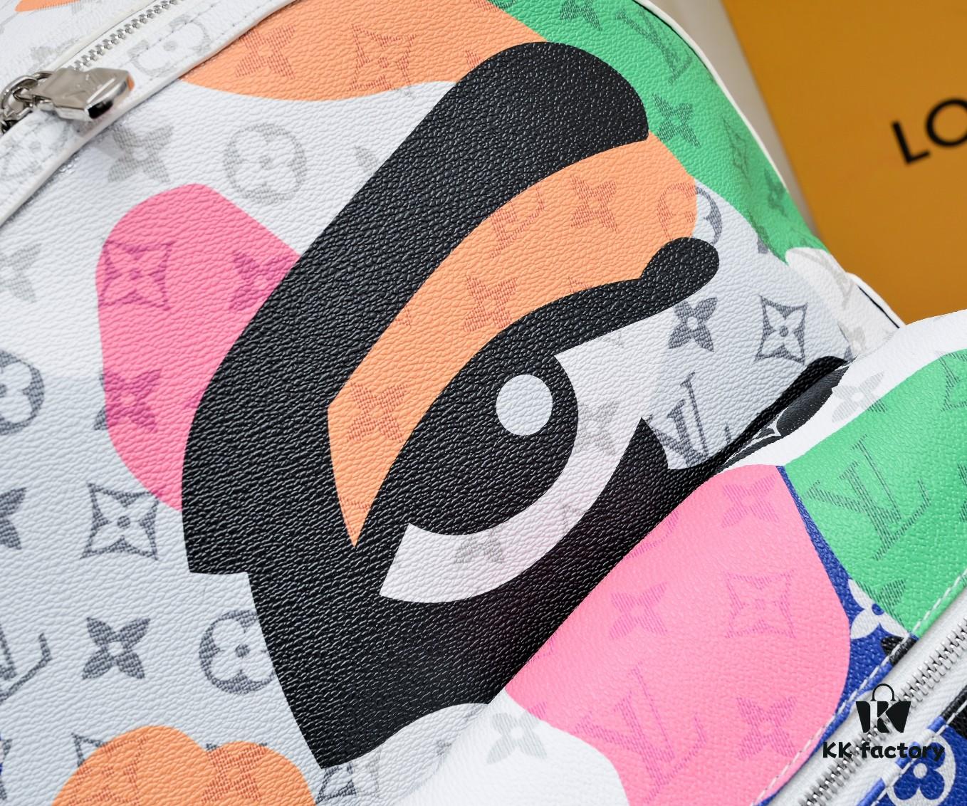 Exclusive Real Shot - Upgraded Version ‼️ M46680 LV Portrait Collection Discovery Small Backpack