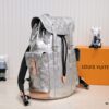 M58756 M41379 Silver Shiny Christopher Small Backpack
