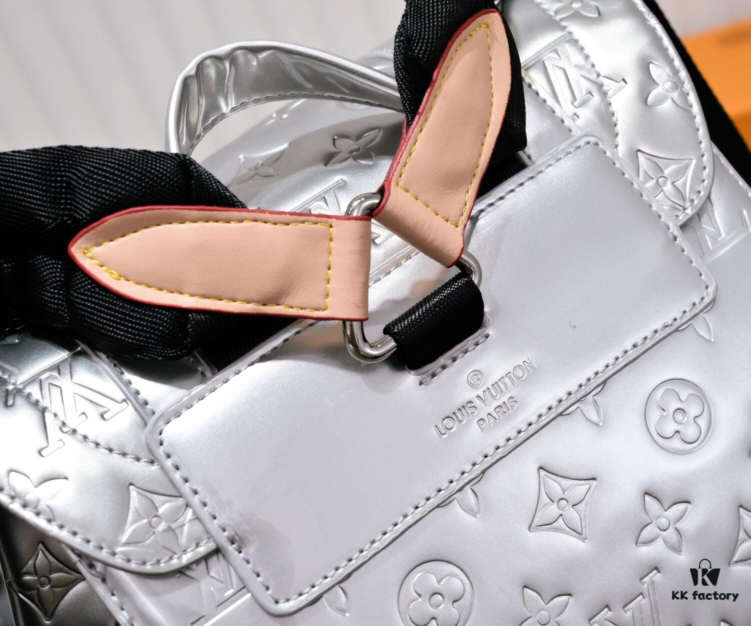 M58756 M41379 Silver Shiny Christopher Small Backpack