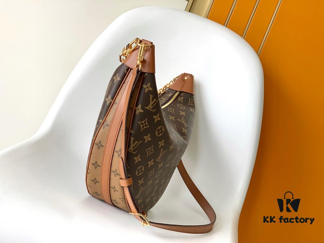 Top Quality Replica 2022 Runway Latest M46311 Big Moon Bag Classic Monogram with Yellow Flower LV Marel Vintage Handbag