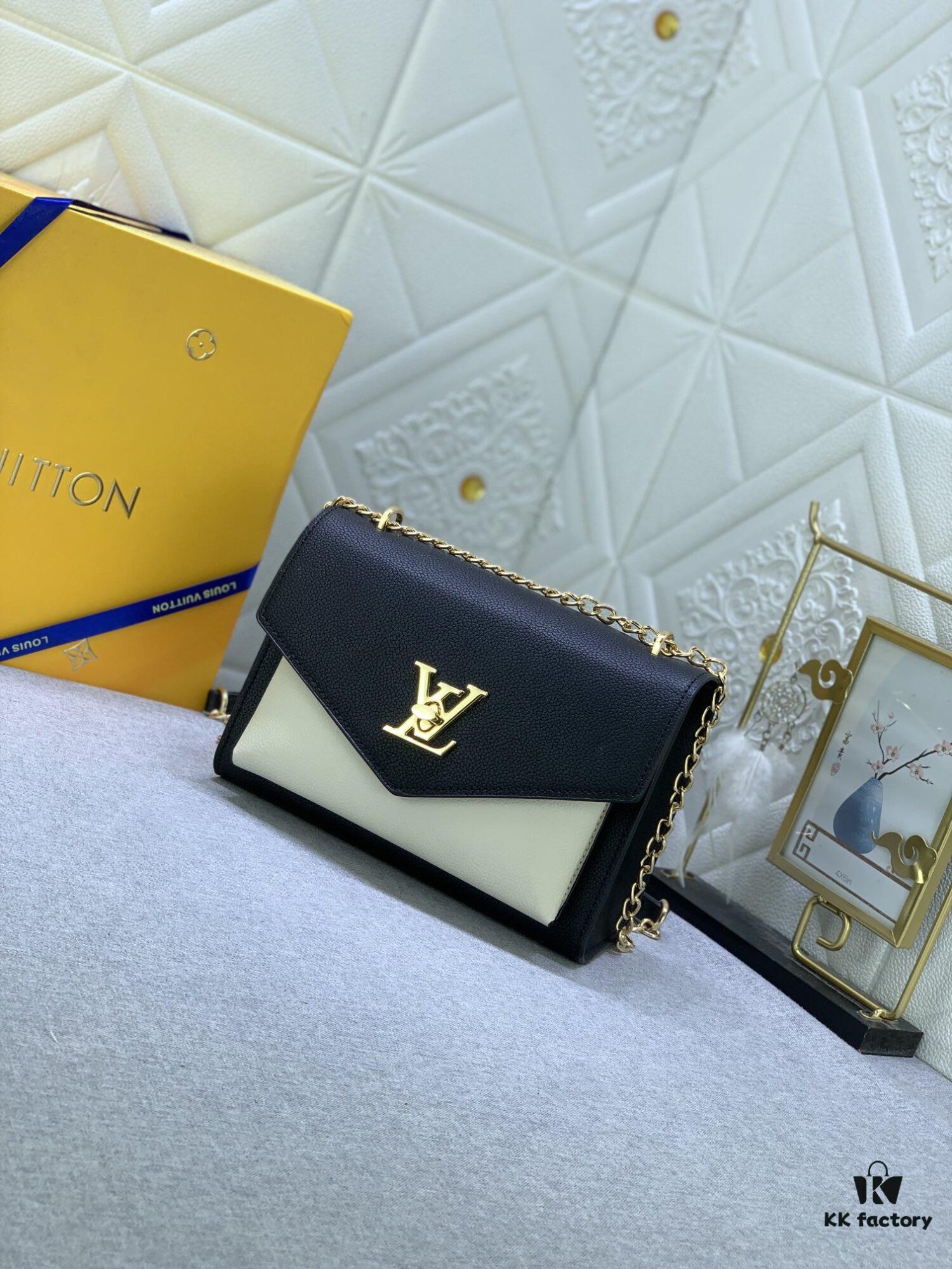 Upgraded Original Mylockme BB Bag in Compact Size with Eye-Catching 'Backpack' Design – Black M51418, Black/White M82121, Gray M56137, Pink/White M21217, White/Pink M22190 – Premium Quality Single Units