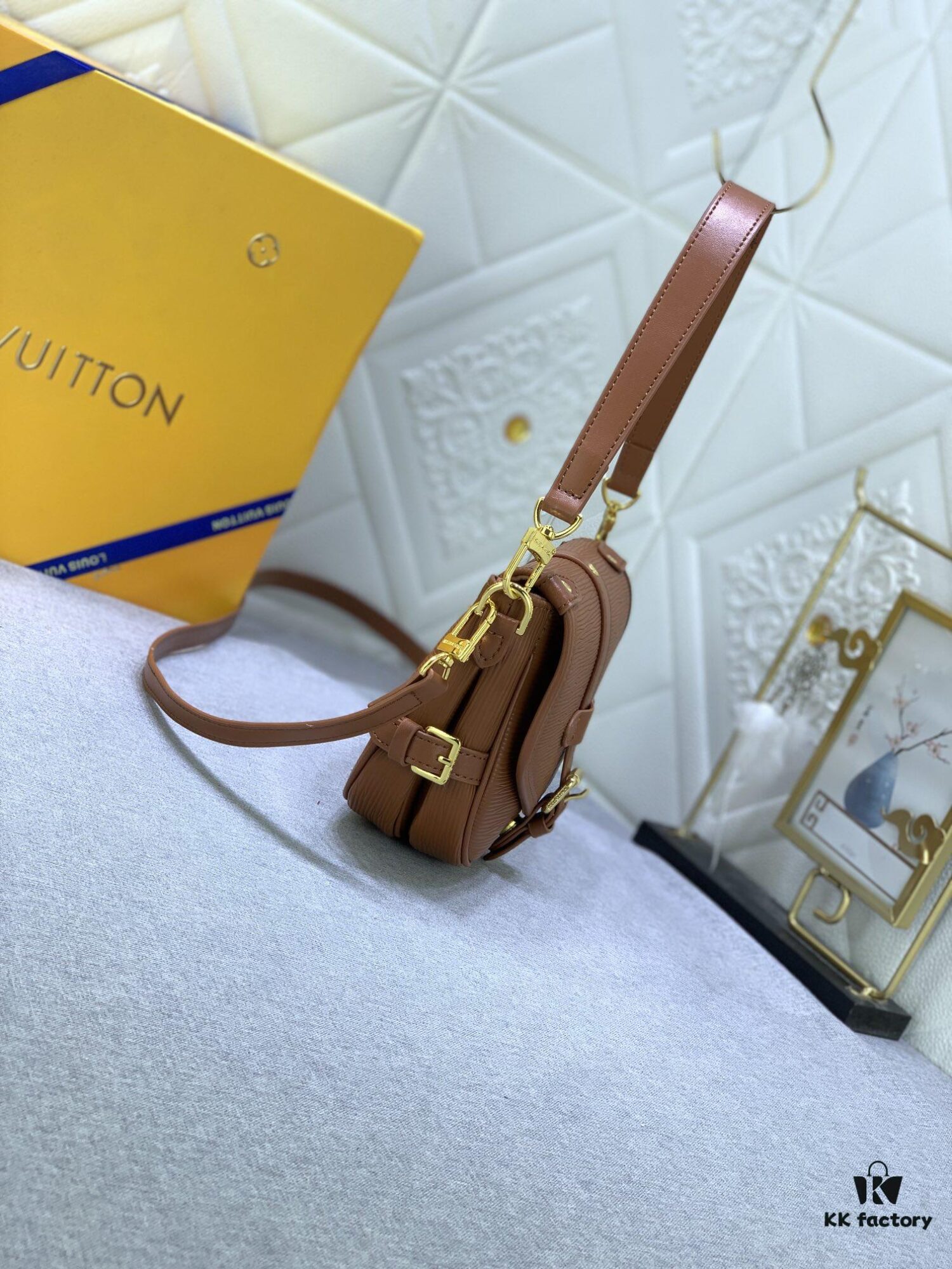 Upgraded Original M23469 Black M46740 Saumur BB Bag in New Epi Leather