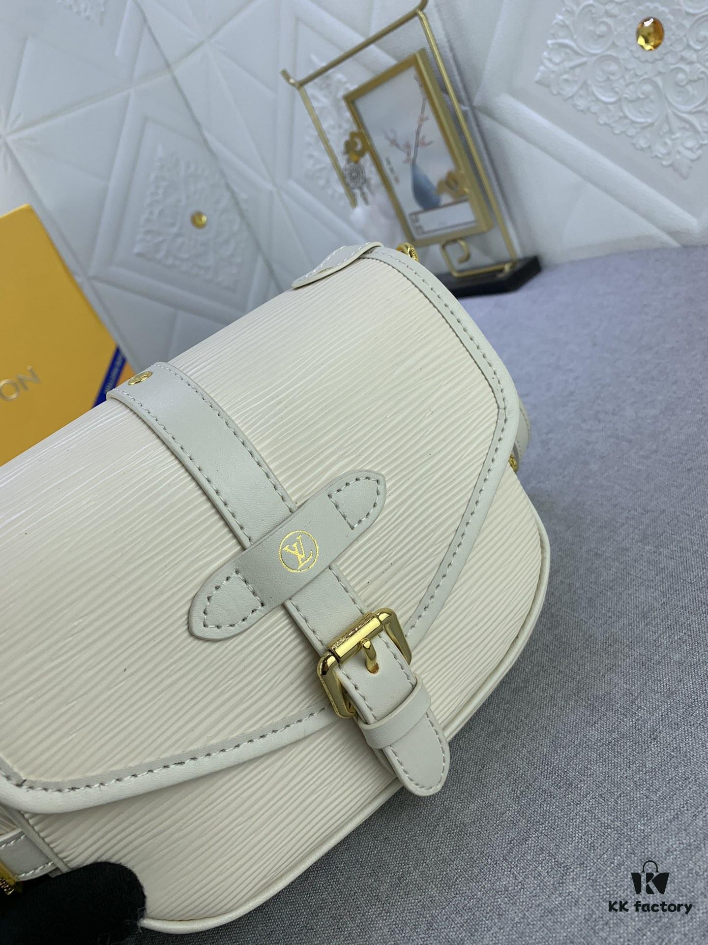 Upgraded Original M23469 in Black M46740 Saumur BB Bag Reimagined in New Epi Leather