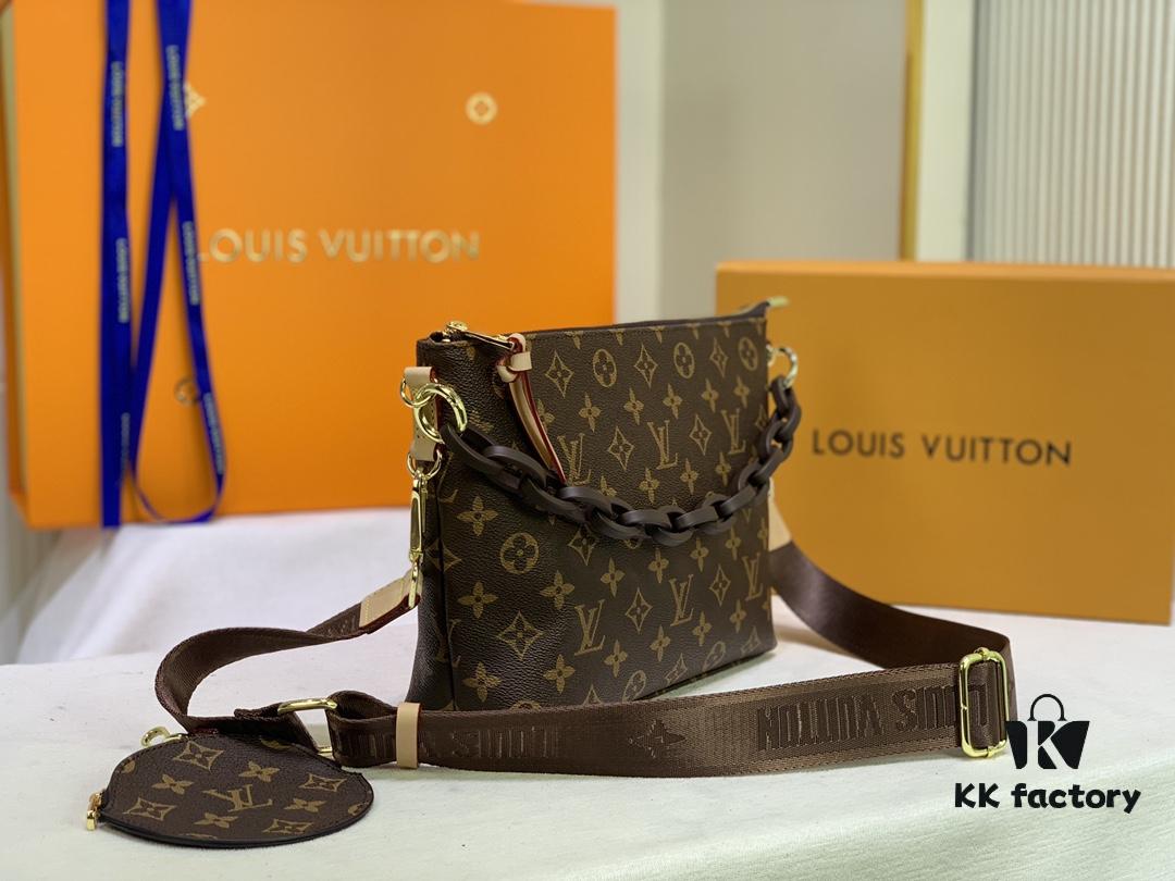 M40728 Color-Changing Leather Louis Vuitton Monogram Speedy Boat Bag Crossbody Bag