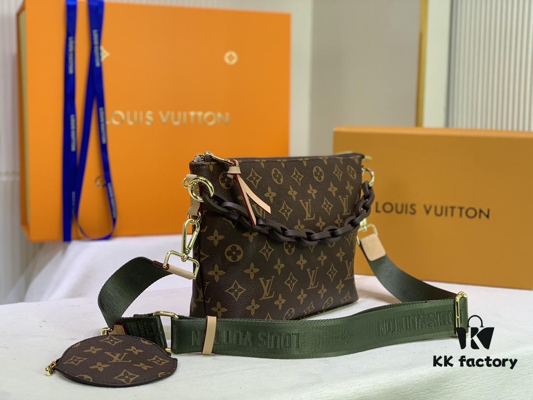 M40728 Color-Changing Leather LV Monogram Speedy Crossbody Bag