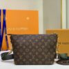 M40728 Color-Changing Leather LV Monogram Speedy Crossbody Bag