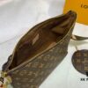 M40728 Color-Changing Leather LV Monogram Speedy Crossbody Bag