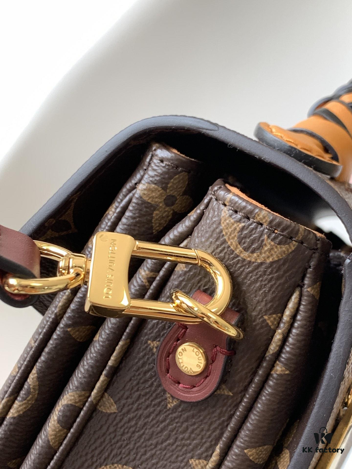 69306a826e68136f4d9a4f61 Top Quality Original POCHETTE METIS Handbag M44668 Burgundy M45152 White M43984 Orange Messenger Bag