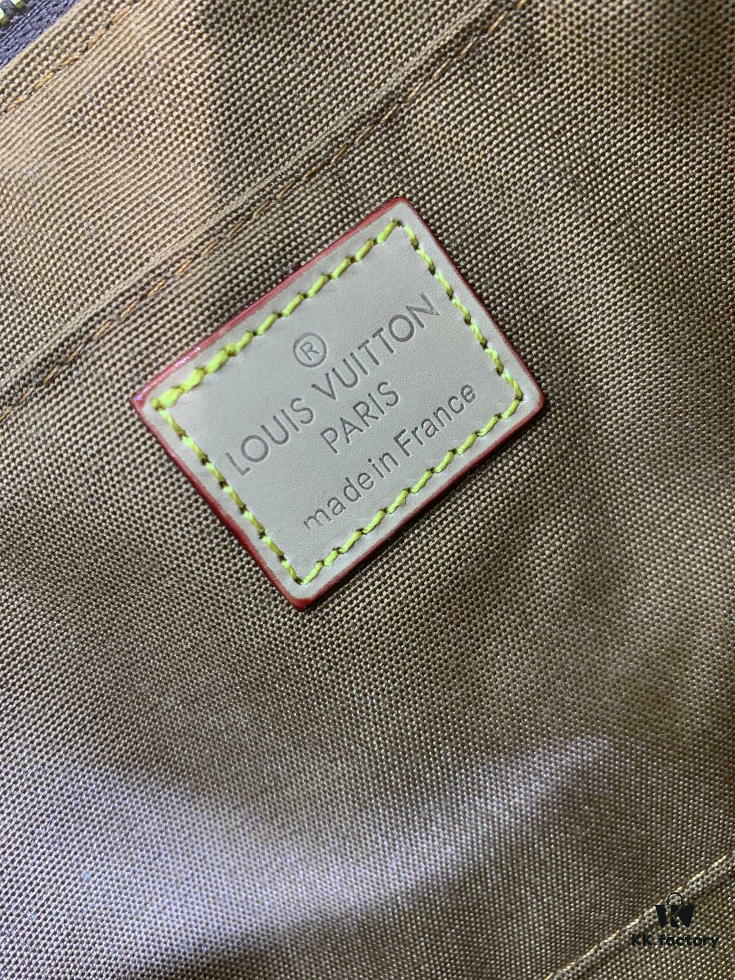 M40728 Color-Changing Leather LV Monogram Speedy Crossbody Bag