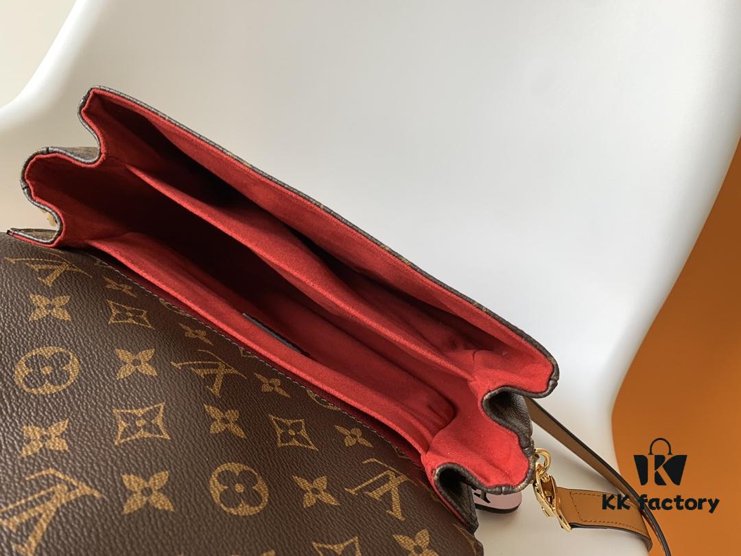 69306a876e68136f4d9a4f6d Top Quality Original Pochette Metis Handbag M44668 Burgundy M45152 White M43984 Orange Messenger Bag