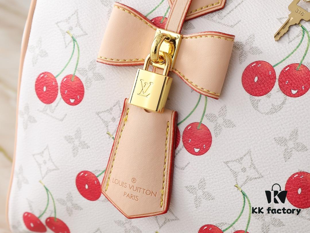 Upgraded Original M14328 M40391 Speedy Soft 30 Bag from the Takashi Murakami Series, Featuring Monogram Dune Elements as a Tribute to the Gaston Louis Vuitton Archive Collection