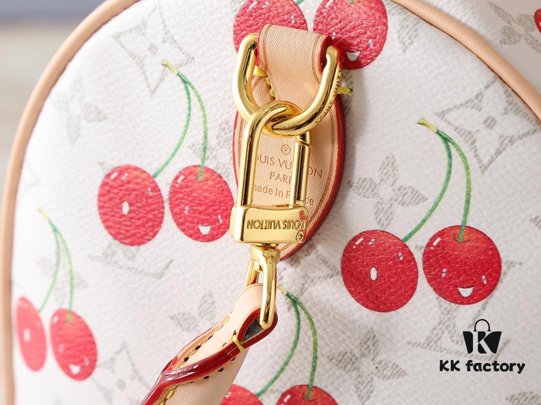 Upgraded Original M14328 M40391 Speedy Soft 30 Bag from the Takashi Murakami Series, Featuring Monogram Dune Elements as a Tribute to the Gaston Louis Vuitton Archive Collection