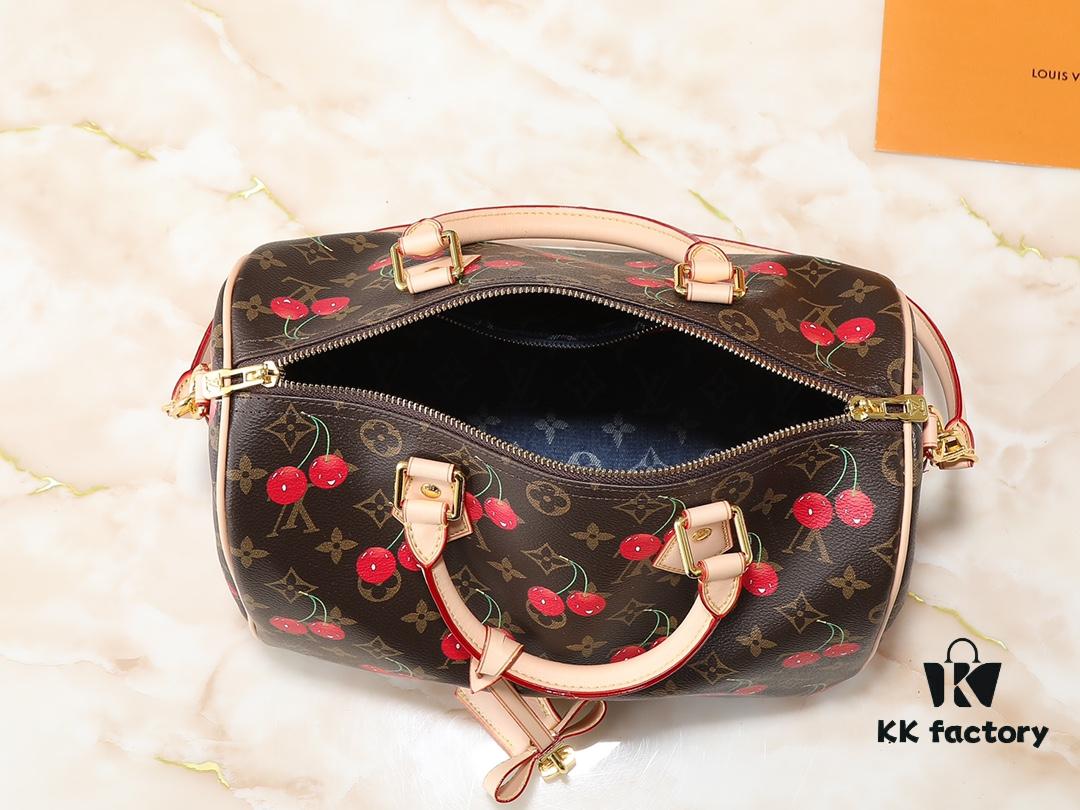 Upgraded Original M14328 M40391 Speedy Soft 30 Bag from the Takashi Murakami Collection, Featuring Monogram Dune Elements as a Tribute to the Gaston Louis Vuitton Archive Series Design