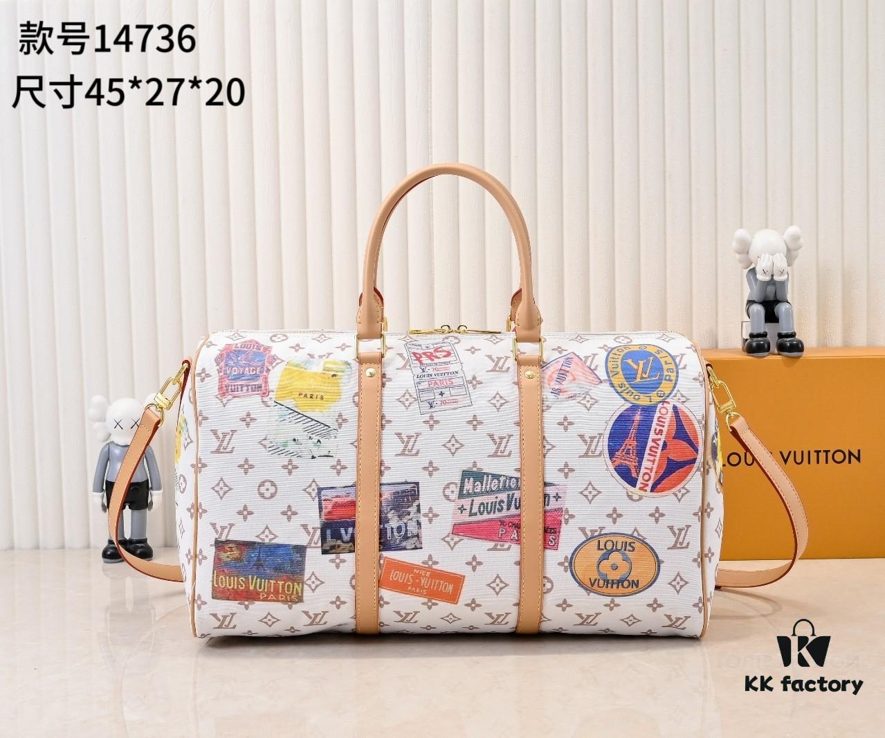 M14736 41418 14587 Monogram Canvas Gibolle 45 Bag