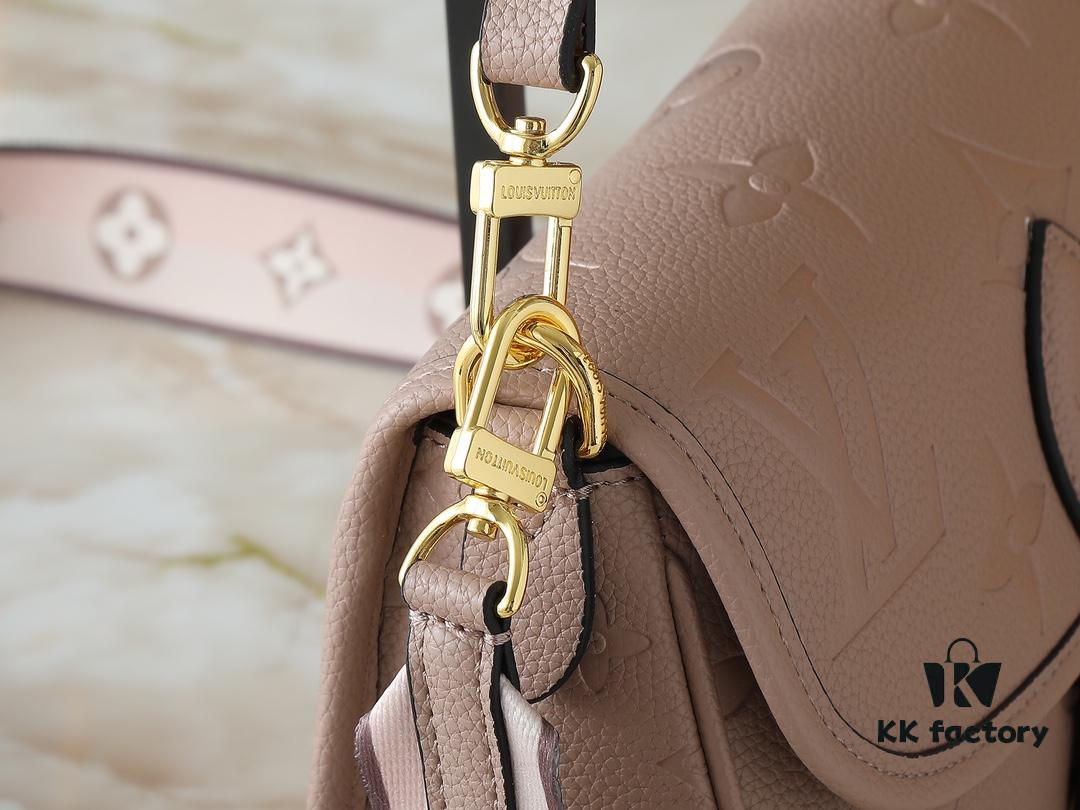 Upgraded Original M46583 M46584 M46386 M46388 M45985 Full Leather Baguette Bag Series New Diane Handbag