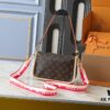 Upgraded Original M46583 M46584 M46386 M46388 M45985 Full Leather Baguette Bag Series New Diane Handbag