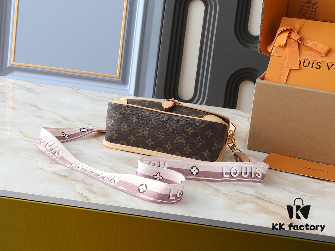 Upgraded Original M46583 M46584 M46386 M46388 M45985 Full Leather Baguette Bag Collection New Diane Handbag