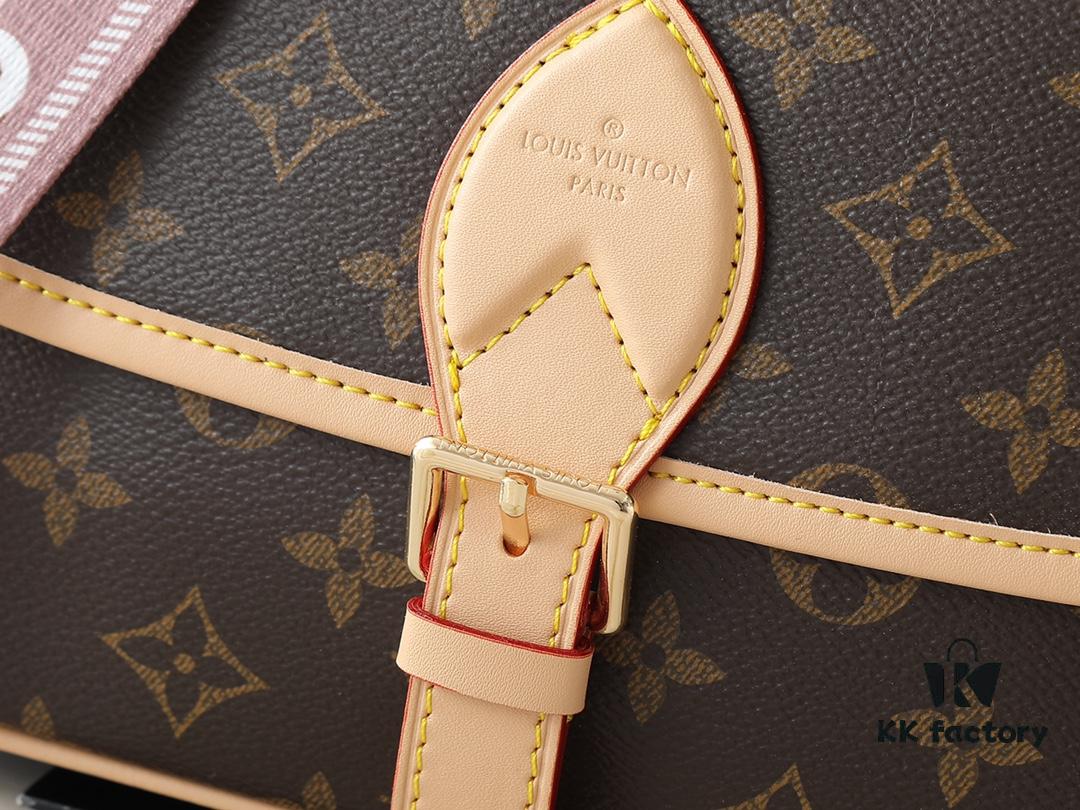 Upgraded Original M46583 M46584 M46386 M46388 M45985 Full Leather Baguette Bag Collection New Diane Handbag