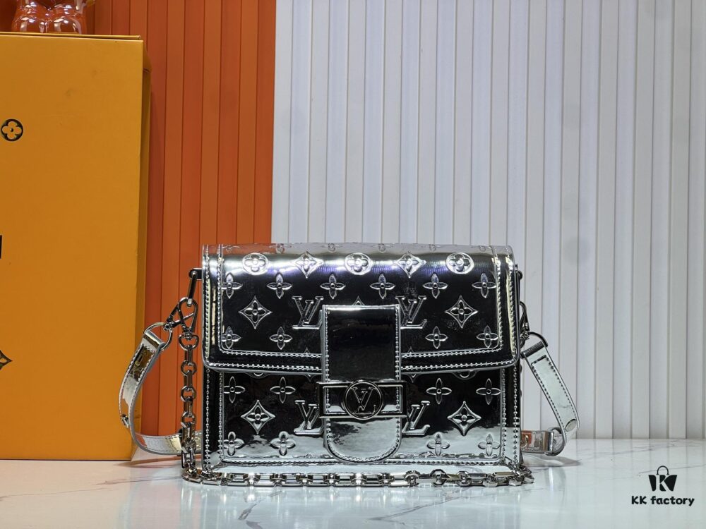 Daphne Gold Silver 💥 Louis Vuitton 2025 Spring/Summer Collection Messenger Bag M43599/44391/44580 Latest Version Métis Mini Handbag