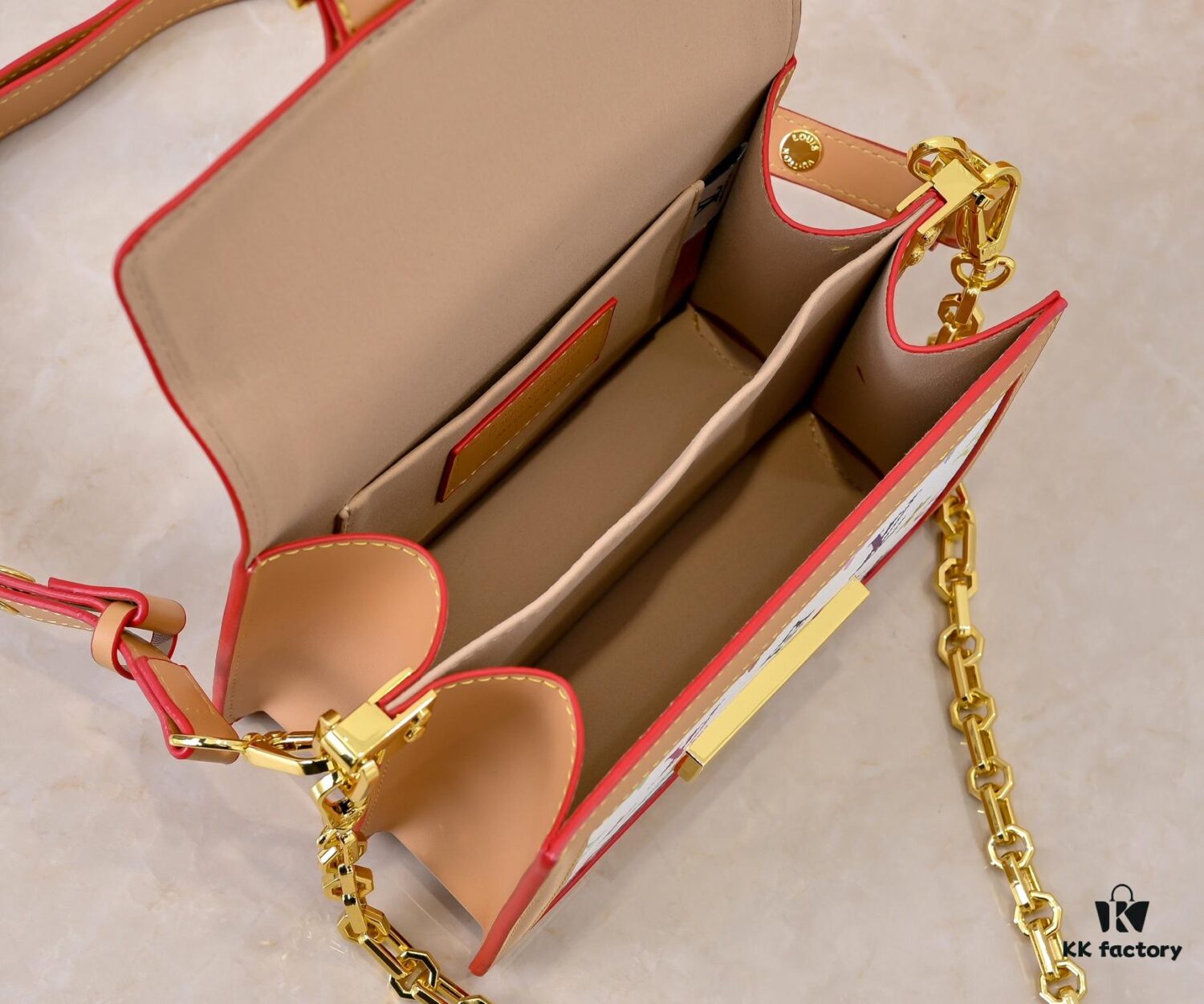 Takashi Murakami White Tricolor Daphne Upgraded Version 💥 Louis Vuitton 2025 Spring Collection Messenger Bag M43599 / 44391 / 44580 Colorway Latest Release Métis