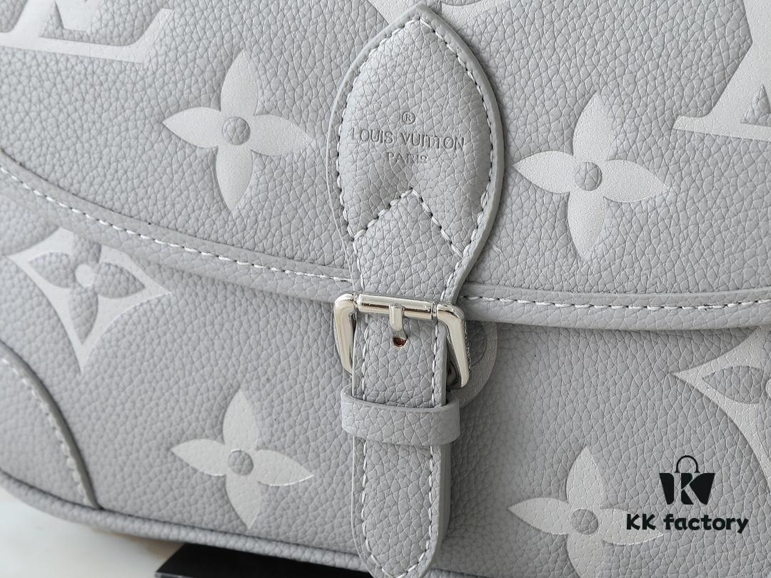 Upgraded Original M14214 M46583 M46584 M46386 M46388 M45985 Full Leather Baguette Bag Series New Diane Handbag