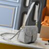 Upgraded Original Full Leather Baguette Bag Series New Diane Handbag