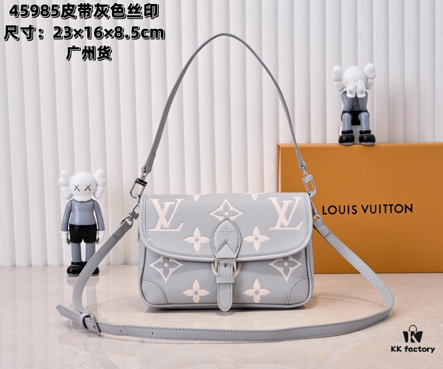 Exclusive Real Shot - Upgraded Version ‼️ M46386 Black M46388 White M45985 Full Leather Baguette Bag Series New Diane Handbag