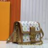 Takashi Murakami White Tricolor Daphne Upgraded Version 💥 Louis Vuitton 2025 Spring Collection Speedy Bag M43599/44391/44580 Latest Release Métis Mini Bag