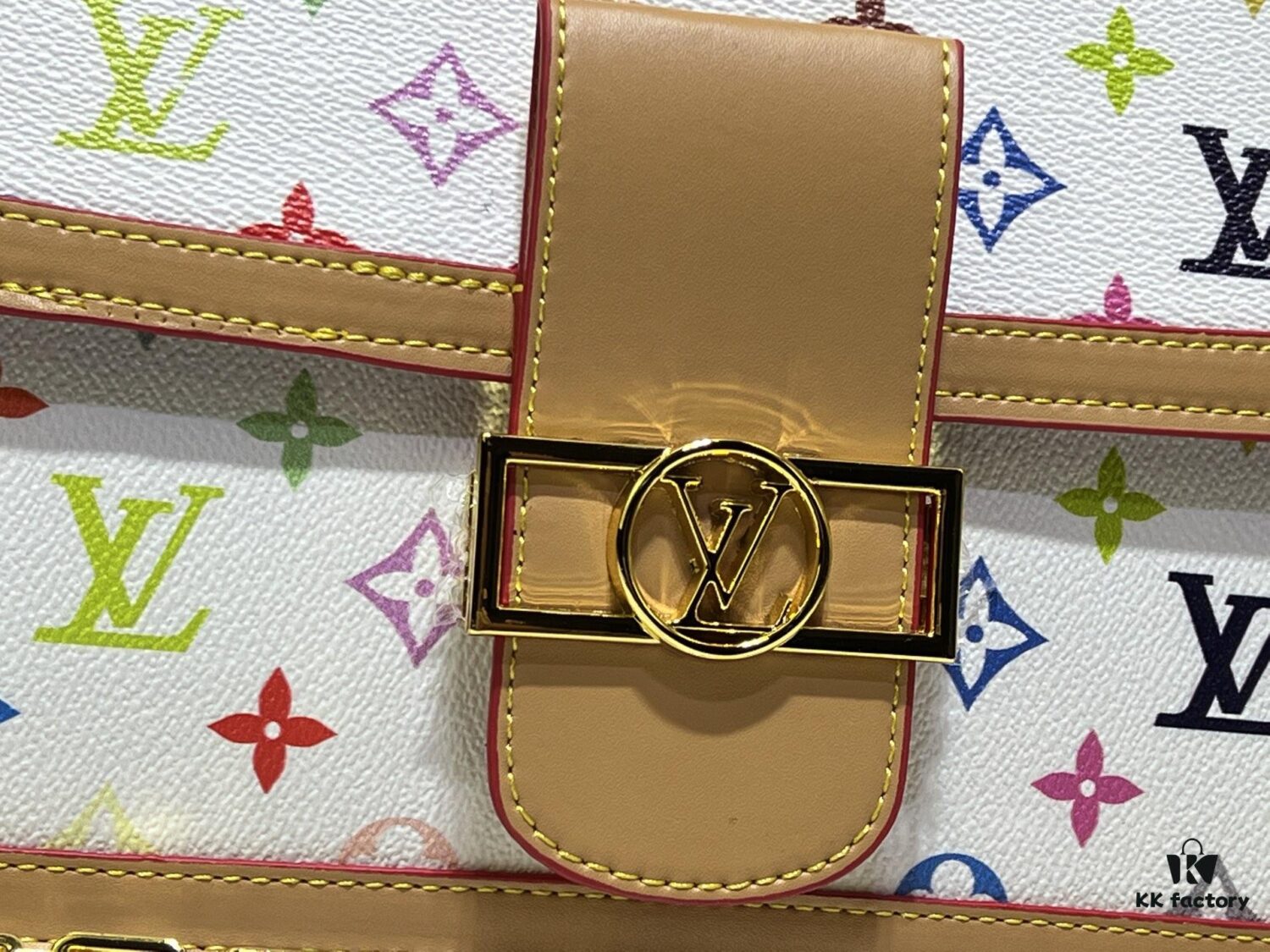 Takashi Murakami White Tricolor Daphne Upgraded Version 💥 Louis Vuitton 2025 Spring Collection Speedy Bag M43599/44391/44580 Latest Release Métis Mini Bag