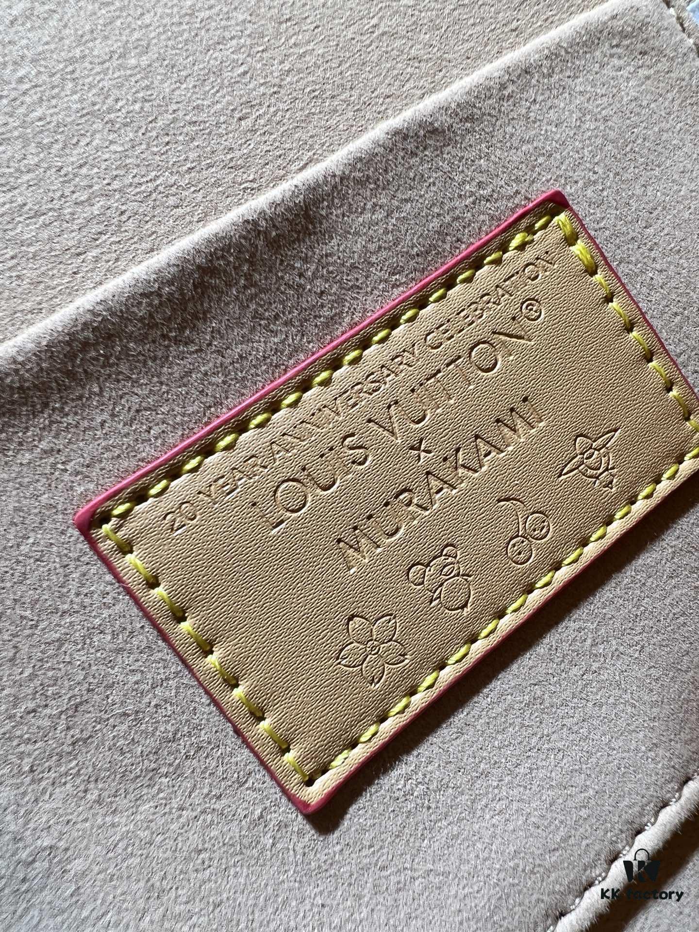 Takashi Murakami White Tricolor Daphne Upgraded Version 💥 Louis Vuitton 2025 Spring Collection Speedy Bag M43599/44391/44580 Latest Release Métis Mini Bag