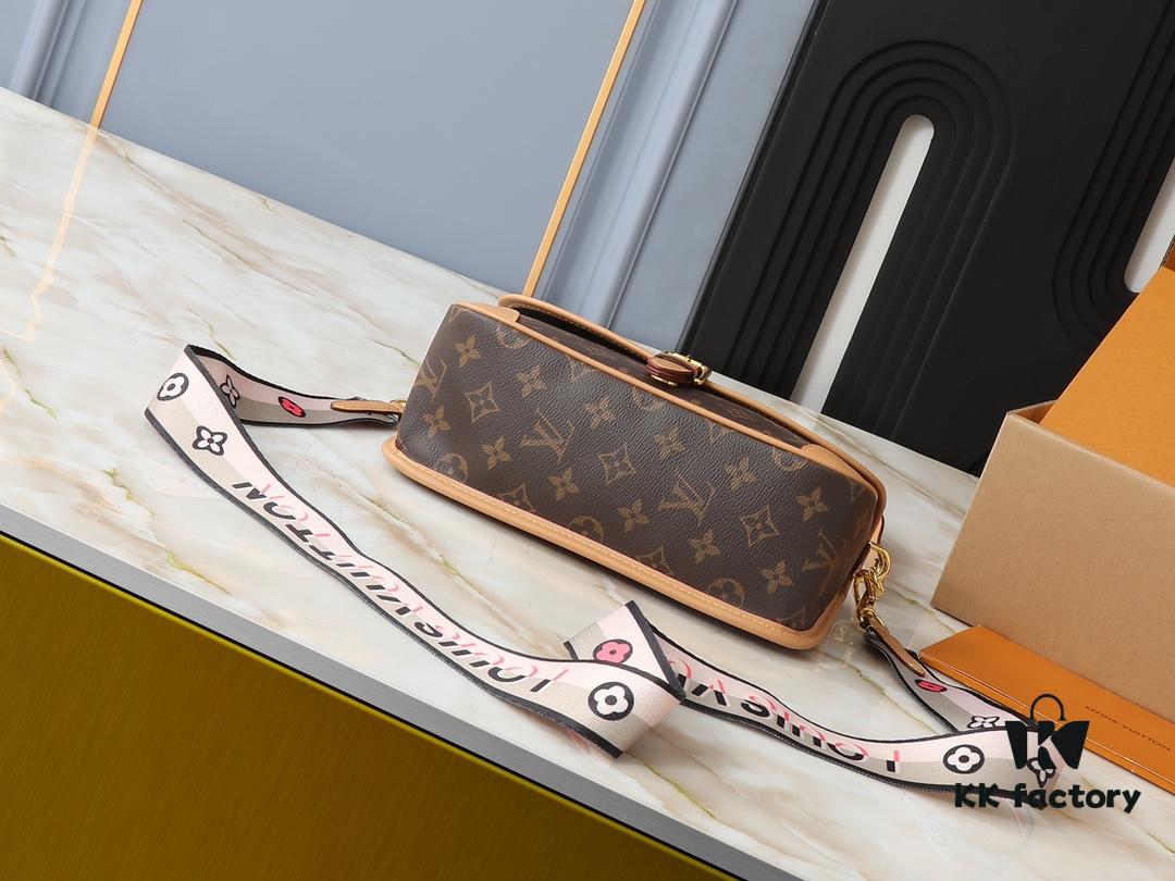 Upgraded Original M46583 M46584 M46386 M46388 M45985 Full-Leather Baguette Bag Collection New Diane Handbag