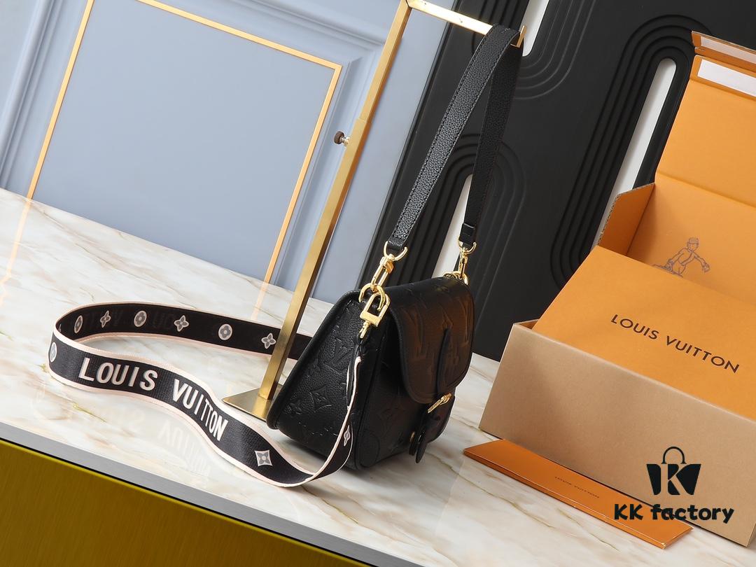 Upgraded Original M46583 M46584 M46386 M46388 M45985 Full Leather Baguette Bag Series New Diane Handbag