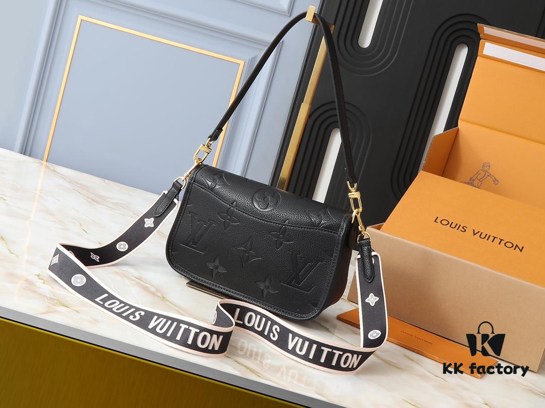 Upgraded Original M46583 M46584 M46386 M46388 M45985 Full Leather Baguette Bag Series New Diane Handbag