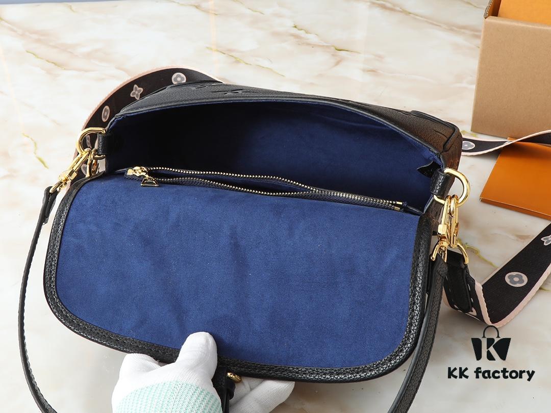 Upgraded Original M46583 M46584 M46386 M46388 M45985 Full Leather Baguette Bag Series New Diane Handbag