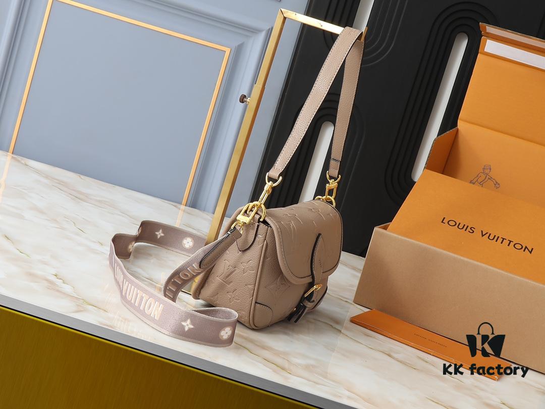 Upgraded Original M46583 M46584 M46386 M46388 M45985 Full-Leather Baguette Bag Collection New Diane Handbag